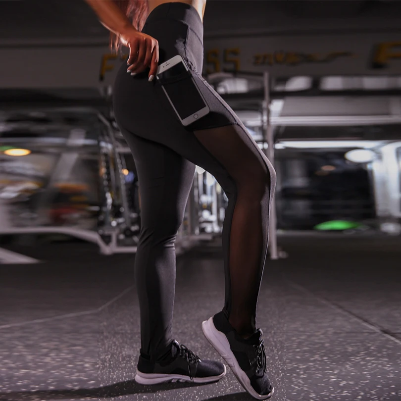 Sexy Mesh Pocket Black Leggings For Women High Waist Hip Workout Sports Push Up Female Leggings Spandex Run Pants Clothing 2019
Sexy Mesh Pocket Black Leggings For Women High Waist Hip Workout Sports Push Up Female Leggings Spandex Run Pants Clothing 2019