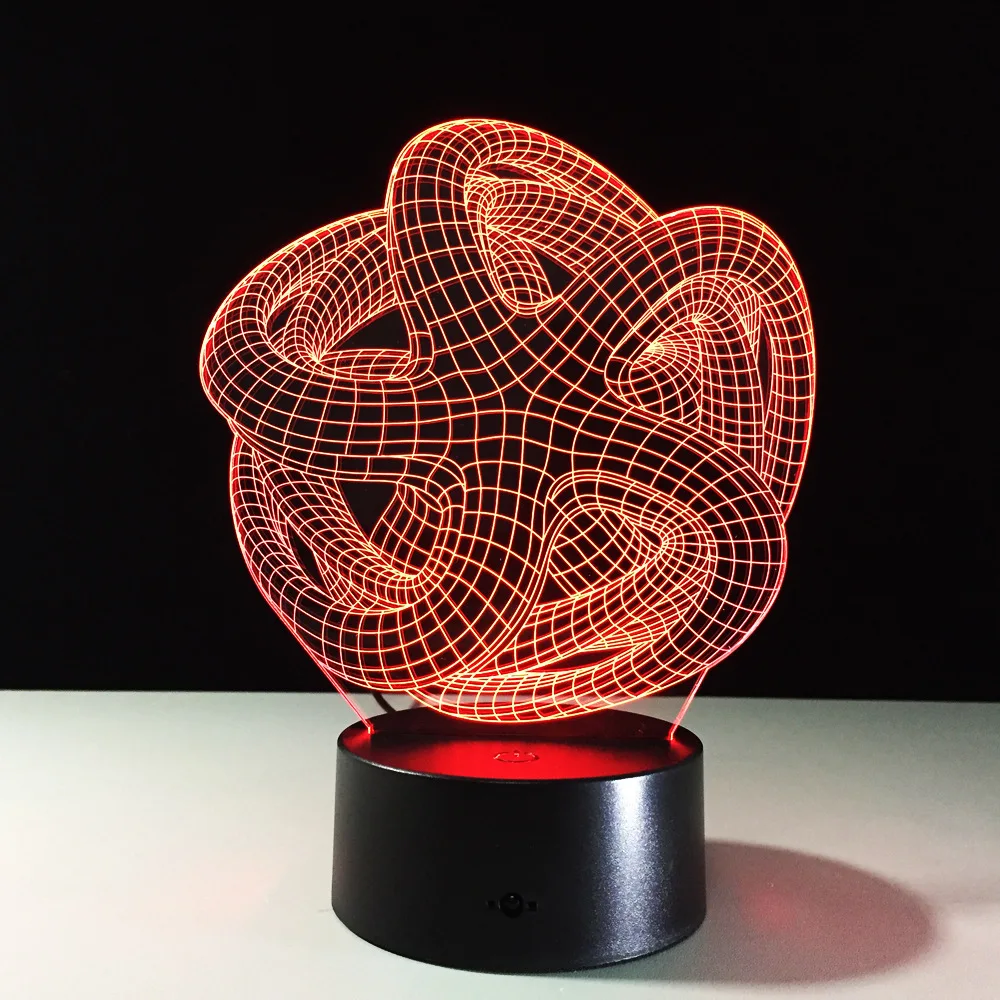 Абстракция 3D ночной Светильник RGB сменная лампа настроения светодиодный светильник постоянного тока 5 в искусство Декор для дома офивечерние
Абстракция 3D ночной Светильник RGB сменная лампа настроения светодиодный светильник постоянного тока 5 в искусство Декор для дома офивечерние