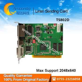 100% from original factory full color led video display controller linsn control system linsn ts802d sending card
100% from original factory full color led video display controller linsn control system linsn ts802d sending card