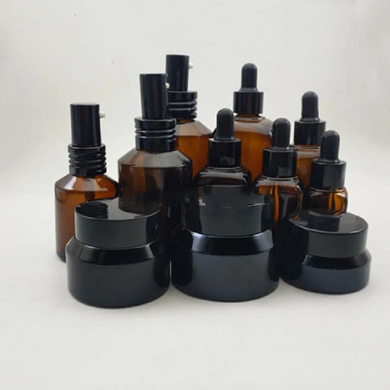 15g 30g 50g 10ml 25ml 35ml 55ml 100ml Cream Bottle Glass Emulsion Bottle Brown Empty Vial Cosmetic Containers Refillable Bottle
15g 30g 50g 10ml 25ml 35ml 55ml 100ml Cream Bottle Glass Emulsion Bottle Brown Empty Vial Cosmetic Containers Refillable Bottle