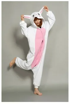 New Adult Animal Fleece Women's White Rabbit Pyjamas Pajamas Sleepsuit sleepwear Underwear Onesie
New Adult Animal Fleece Women's White Rabbit Pyjamas Pajamas Sleepsuit sleepwear Underwear Onesie