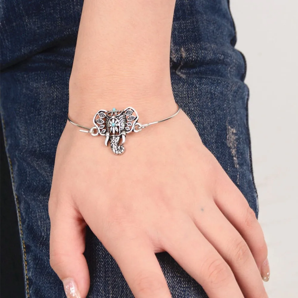 HOT 1PC Retro Bracelets Silver Bead Elephant Hindu Ganesha Bracelet Bangle Cuff Wristband Jewelry Accessories Wristlet Bracelet
HOT 1PC Retro Bracelets Silver Bead Elephant Hindu Ganesha Bracelet Bangle Cuff Wristband Jewelry Accessories Wristlet Bracelet