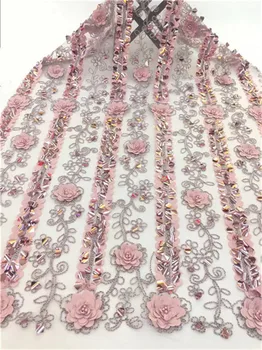 High Quality Nigerian 3D Wedding Lace Fabric green Latest African Laces beads French Net Lace Fabric With Sequins for Dress pink
High Quality Nigerian 3D Wedding Lace Fabric green Latest African Laces beads French Net Lace Fabric With Sequins for Dress pink