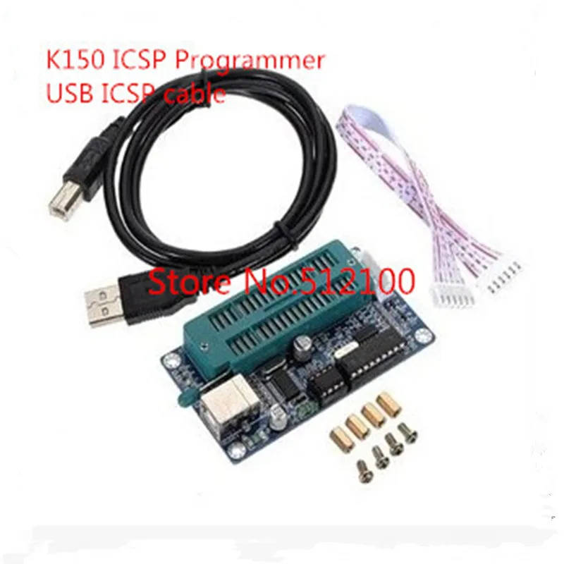 10pcs Free shipping PIC K150 ICSP Programmer USB Automatic Programming Develop Microcontroller +USB ICSP cable
10pcs Free shipping PIC K150 ICSP Programmer USB Automatic Programming Develop Microcontroller +USB ICSP cable