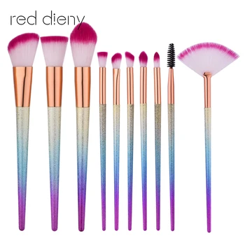 Rainbow Gradient makeup Brushes Set Fantasy Eyebrow Eyeliner Blush Blending Contour Foundation Cosmetic Beauty Make Up Brush set
Rainbow Gradient makeup Brushes Set Fantasy Eyebrow Eyeliner Blush Blending Contour Foundation Cosmetic Beauty Make Up Brush set