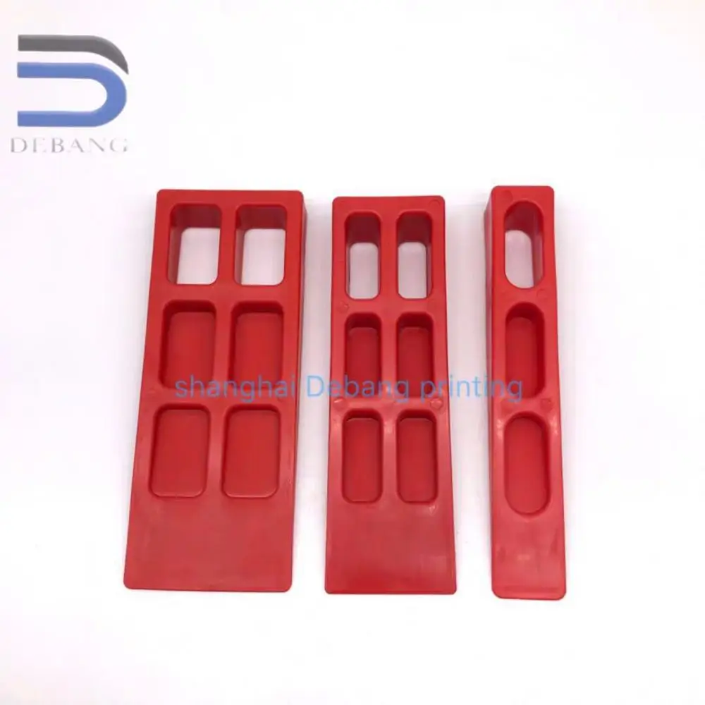 3sets=9 pieces a lot paper wedges Red papaer stopper for Roland Mitsubishi KBA Printing machine
3sets=9 pieces a lot paper wedges Red papaer stopper for Roland Mitsubishi KBA Printing machine