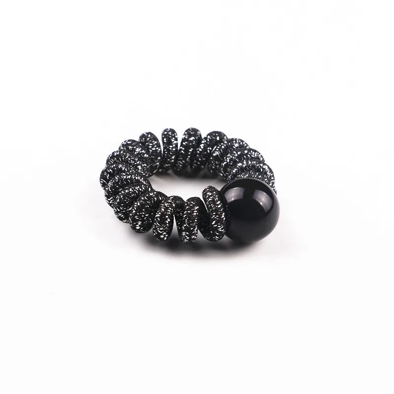 2 PCS Bright Black Pearls Phone Line Woman Princess Kids Elastic Hair Bands Baby Headdress Children Hair Ropes Girls Accessories
2 PCS Bright Black Pearls Phone Line Woman Princess Kids Elastic Hair Bands Baby Headdress Children Hair Ropes Girls Accessories