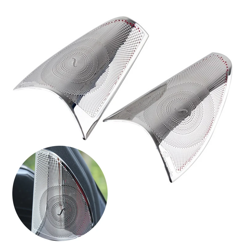 For Mercedes Benz GLC Class X253 auto Accessories Car Styling High Pitch Loudspeaker Cover Audio Speakers Stickers Covers Frame
For Mercedes Benz GLC Class X253 auto Accessories Car Styling High Pitch Loudspeaker Cover Audio Speakers Stickers Covers Frame
