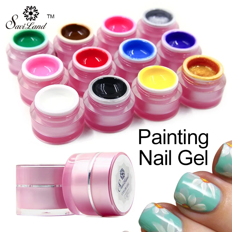 Saviland 1pcs 12 Glitter Acrylic Colorful Bio Gel Vernis 1pcs Painting Semi Permanent Nail Art Paint Drawn Gel Polish
Saviland 1pcs 12 Glitter Acrylic Colorful Bio Gel Vernis 1pcs Painting Semi Permanent Nail Art Paint Drawn Gel Polish