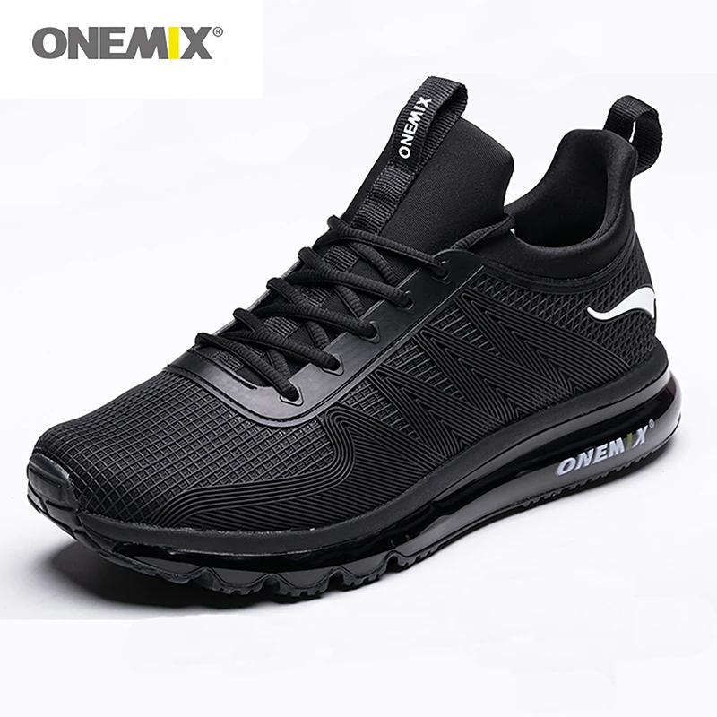 ONEMIX Athletic Shoes for Men Outdoor Sport Sneakers Shock Absorption KPU knitting Walking shoes Damping Jogging Shoes in Black
ONEMIX Athletic Shoes for Men Outdoor Sport Sneakers Shock Absorption KPU knitting Walking shoes Damping Jogging Shoes in Black