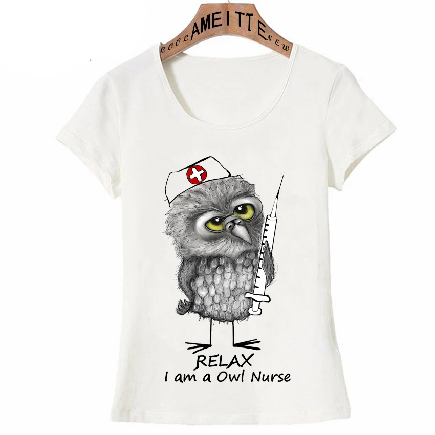 Keep calm i'm a cute nurse Print T-Shirt New Summer Popular Women T-shirt Cute Casual Tops Funny Cartoon Design Woman Tees
Keep calm i'm a cute nurse Print T-Shirt New Summer Popular Women T-shirt Cute Casual Tops Funny Cartoon Design Woman Tees