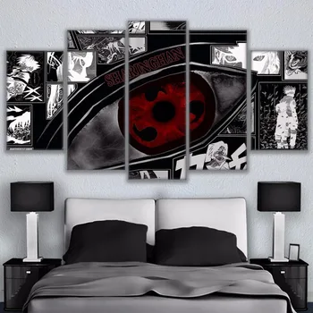 Modular Wall Art Pictures Canvas HD Printed Anime Painting Framed 5 Pieces Naruto Sharingan Poster Modern Home Decor Room PENGDA
Modular Wall Art Pictures Canvas HD Printed Anime Painting Framed 5 Pieces Naruto Sharingan Poster Modern Home Decor Room PENGDA