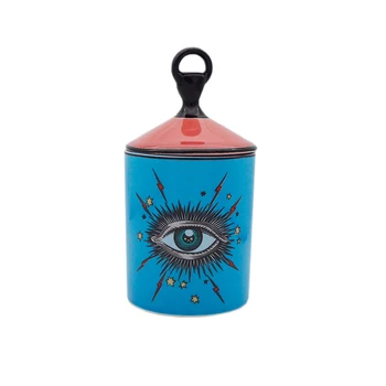 Big Blue Eyes Aromatherapy Jar with Red Grab Ring Lid Dressing Table Jewelry Storage Box Ceramic Bottle Craft for Home Decor
Big Blue Eyes Aromatherapy Jar with Red Grab Ring Lid Dressing Table Jewelry Storage Box Ceramic Bottle Craft for Home Decor