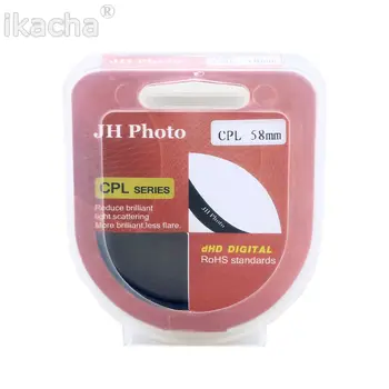 Camera Lens Filter 58mm Ultra Slim CPL Filter Circular Polarizing Polarizer For Olympus For Sony For Nikon For Canon For Pentax
Camera Lens Filter 58mm Ultra Slim CPL Filter Circular Polarizing Polarizer For Olympus For Sony For Nikon For Canon For Pentax