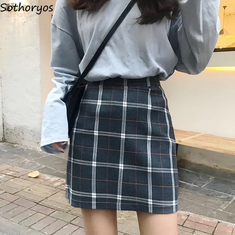 Skirts Women 2019 Spring Summer New Korean Version Plaid Skirt Students A-Line Female High Waist Womens Elegant Leisure Trendy
Skirts Women 2019 Spring Summer New Korean Version Plaid Skirt Students A-Line Female High Waist Womens Elegant Leisure Trendy