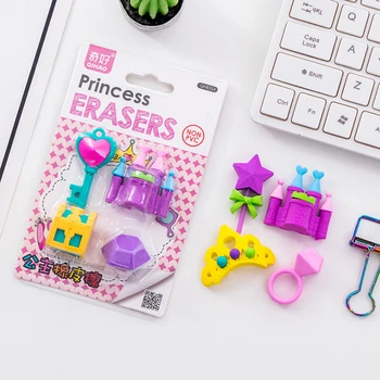 4pcs/lot Lovely Princess Castle Crown Diamond Magic Wand Treasure Box Rubber Eraser Stationery School Supplies Gift for Kids
4pcs/lot Lovely Princess Castle Crown Diamond Magic Wand Treasure Box Rubber Eraser Stationery School Supplies Gift for Kids