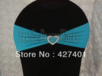 Hot Sale Turquoise Spandex Bands / Lycra Band /Chair Covers Sash With Heart Shape Buckle For Wedding & Banquet
Hot Sale Turquoise Spandex Bands / Lycra Band /Chair Covers Sash With Heart Shape Buckle For Wedding & Banquet