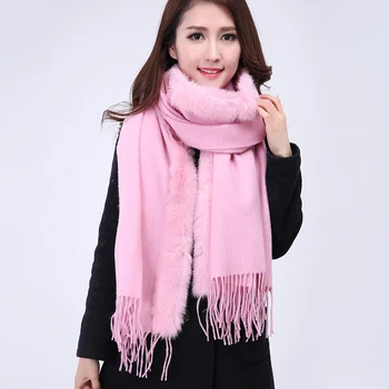 High Quality New Pink Women's 100% Wool Shawl Cashmere Rabbit Fur Pashmina Classic Poncho Scarfs Dropshipping 180x70cm 112304
High Quality New Pink Women's 100% Wool Shawl Cashmere Rabbit Fur Pashmina Classic Poncho Scarfs Dropshipping 180x70cm 112304