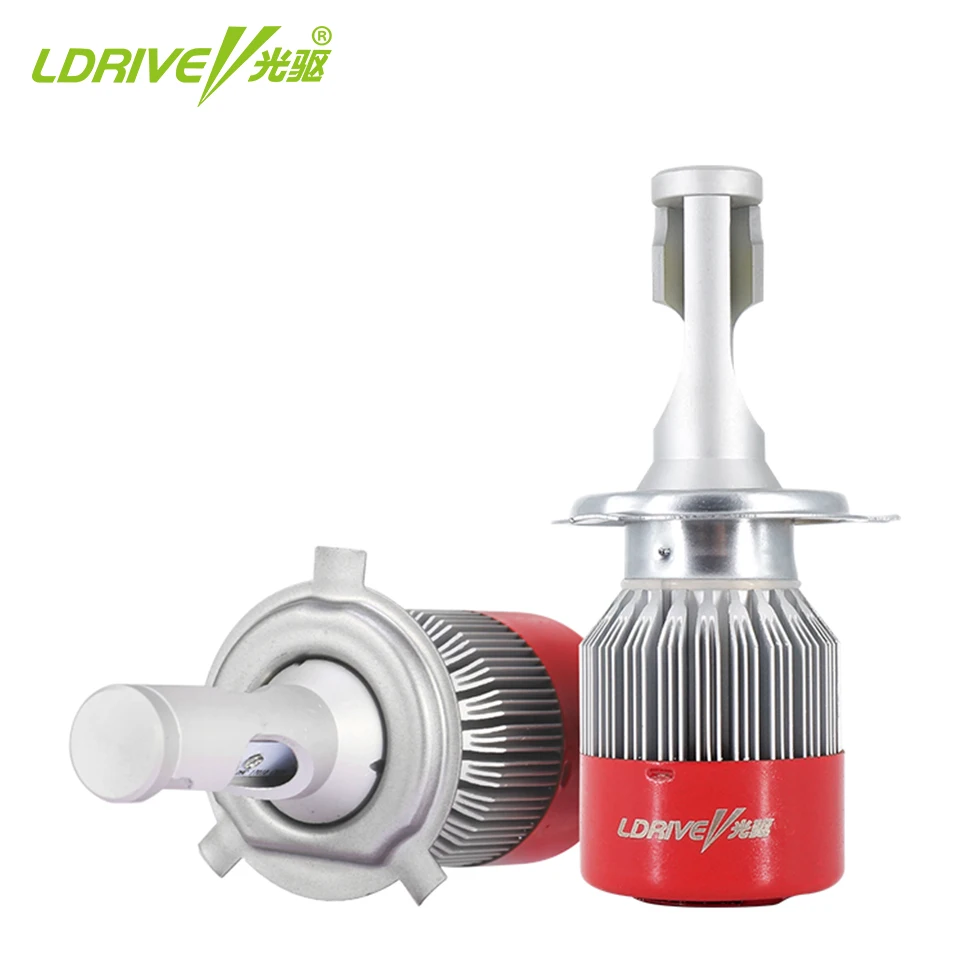 LDRIVE H4/9003/HB2 H1 H3 H7 H11 9005/HB3 9006/HB4 CSP LED Car Headlight Bulb H4 Hi-Lo Beam 48W 4800LM 6500K Auto Headlamp 12-24V
LDRIVE H4/9003/HB2 H1 H3 H7 H11 9005/HB3 9006/HB4 CSP LED Car Headlight Bulb H4 Hi-Lo Beam 48W 4800LM 6500K Auto Headlamp 12-24V