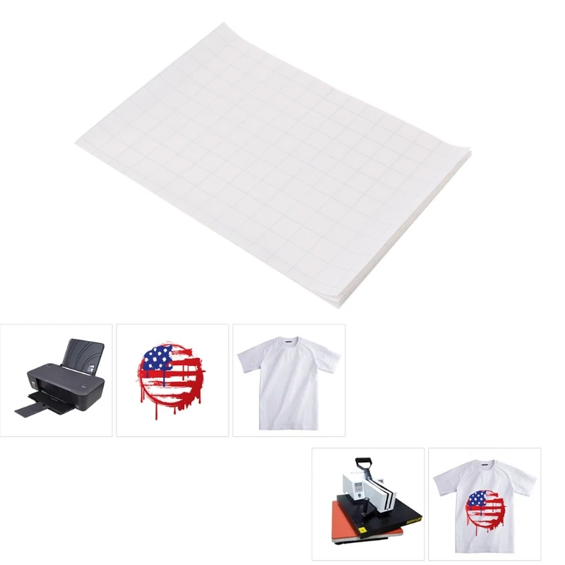 2019 New 5 Sheets/Lot A4 Size Iron On Transfer Inkjet Heat Transferring Printing Paper
2019 New 5 Sheets/Lot A4 Size Iron On Transfer Inkjet Heat Transferring Printing Paper