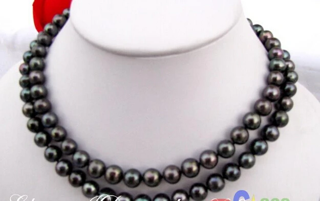 p73 2strands round black freshwater pearl necklace shell @^Noble style Natural Fine jewe FREE SHIPPING ##a #a
p73 2strands round black freshwater pearl necklace shell @^Noble style Natural Fine jewe FREE SHIPPING ##a #a