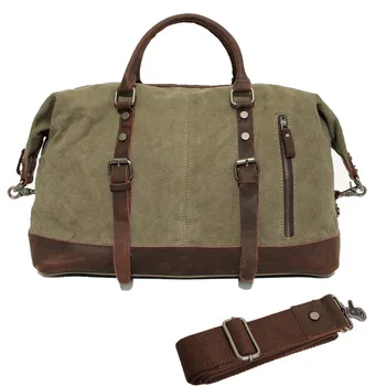 Vintage Canvas Leather Travel Bag Men Military Carry on Luggage Bags Weekend Handbag Overnight Large Duffel Travel Tote
Vintage Canvas Leather Travel Bag Men Military Carry on Luggage Bags Weekend Handbag Overnight Large Duffel Travel Tote