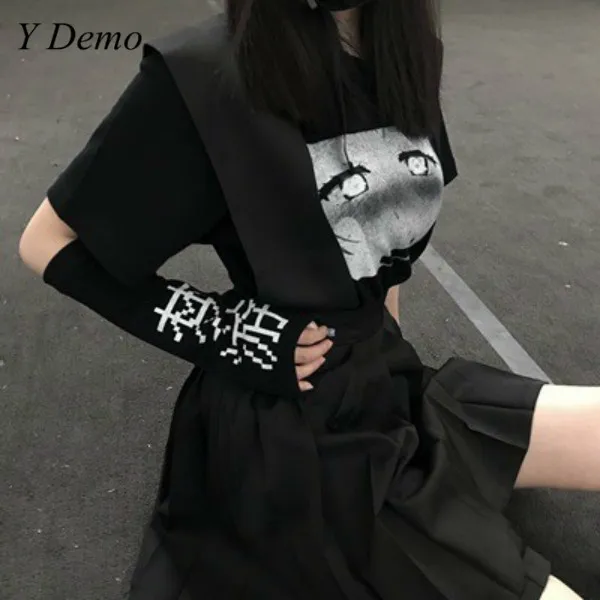 Japanese Harajuku Sleepwalking Girl Cute Printing T-shirt Casual Short Sleeve Women Crop Tops
Japanese Harajuku Sleepwalking Girl Cute Printing T-shirt Casual Short Sleeve Women Crop Tops