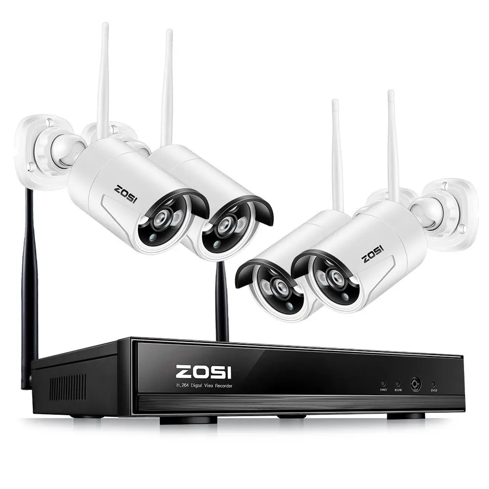 ZOSI 1.3MP Plug and Play Wireless NVR Kit P2P 960P/720P HD Outdoor IR Night Vision Security IP Camera WIFI CCTV System
ZOSI 1.3MP Plug and Play Wireless NVR Kit P2P 960P/720P HD Outdoor IR Night Vision Security IP Camera WIFI CCTV System