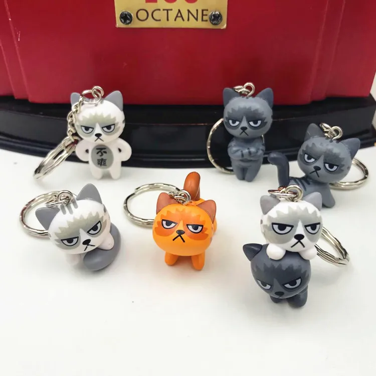 Grumpy Cat Key Chain Cat Keychain Creative Cute Cartoon Doll Keyring Accessories For Gifts Random Delivery
Grumpy Cat Key Chain Cat Keychain Creative Cute Cartoon Doll Keyring Accessories For Gifts Random Delivery