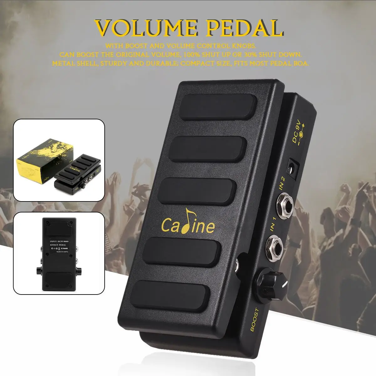 2019 CP31P Volume Pedal Dual Channel Guitar Effects Boost Function True Bypass Stereo Volume Pedals Electric Guitar Accessories
2019 CP31P Volume Pedal Dual Channel Guitar Effects Boost Function True Bypass Stereo Volume Pedals Electric Guitar Accessories