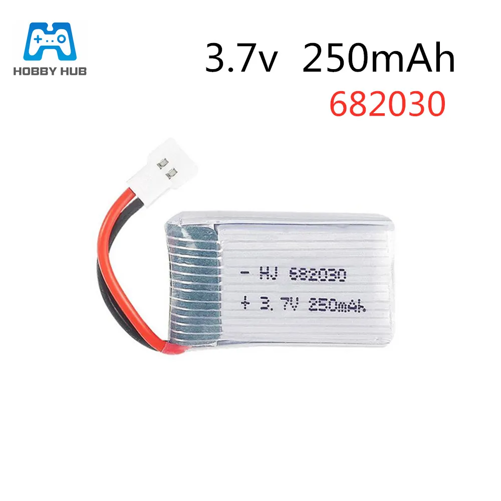 Аккумулятор Lipo 3,7 в 250 мач для Syma X11C MJX X701 U830 FY310, аксессуары для ру самолетов, запчасти 682030 3,7 в 250 мач 25C
Аккумулятор Lipo 3,7 в 250 мач для Syma X11C MJX X701 U830 FY310, аксессуары для ру самолетов, запчасти 682030 3,7 в 250 мач 25C