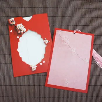 5pcs Ancient beautiful empty pull-out invitation greeting Chinese style holiday gift small card
5pcs Ancient beautiful empty pull-out invitation greeting Chinese style holiday gift small card