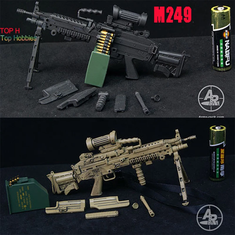 Arms-rack M249 Machine Gun Model Set 1/6 Black/Sand Version W Box Bracket Fit 12 Inch Soldier Action Figure Weapon Accessories 
Arms-rack M249 Machine Gun Model Set 1/6 Black/Sand Version W Box Bracket Fit 12 Inch Soldier Action Figure Weapon Accessories