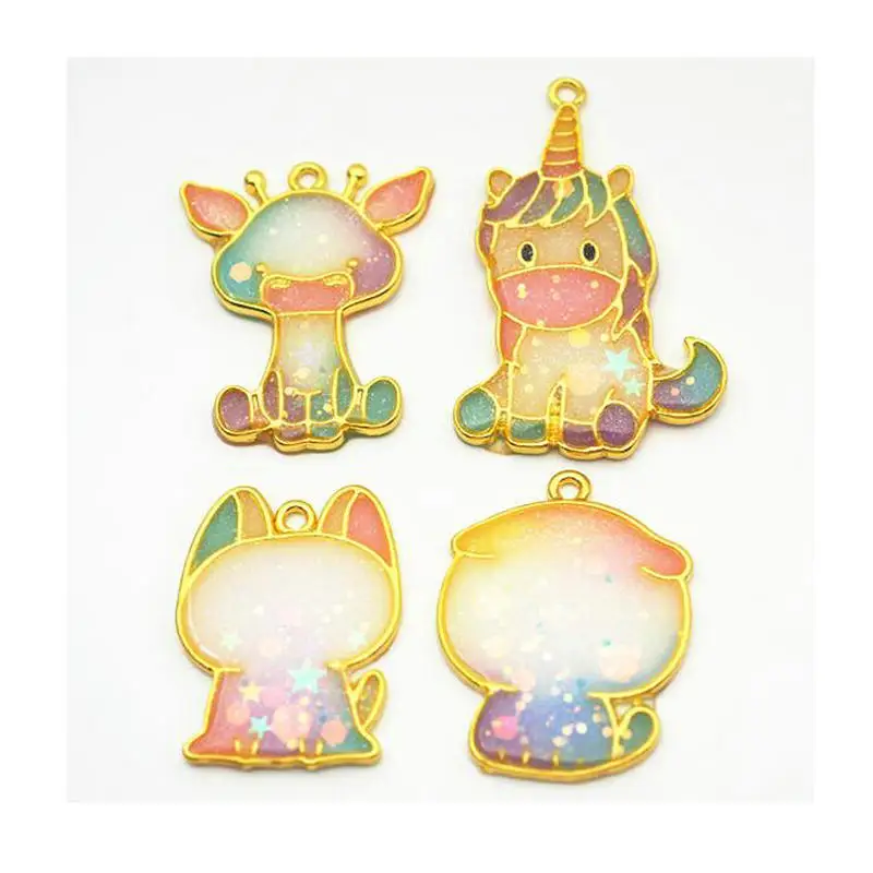 5pcs Unicorn Giraffe Open Bezel Jewellery Accessories Metal Frame DIY Craft Pendant UV Resin Cute Animal Decor Charms Handmade
5pcs Unicorn Giraffe Open Bezel Jewellery Accessories Metal Frame DIY Craft Pendant UV Resin Cute Animal Decor Charms Handmade
