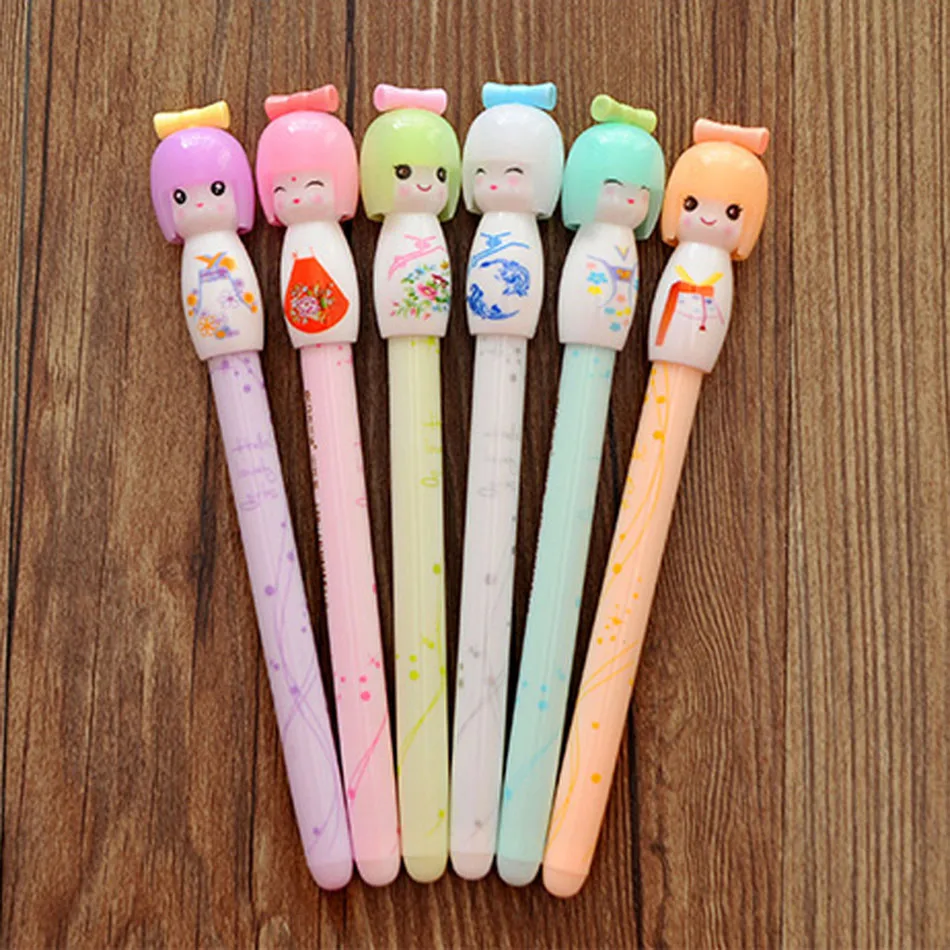 Kawaii Kimono Japanese Girl Doll Gel Pen Writing Signing Stationery Creative Gift School Office Supply
Kawaii Kimono Japanese Girl Doll Gel Pen Writing Signing Stationery Creative Gift School Office Supply
