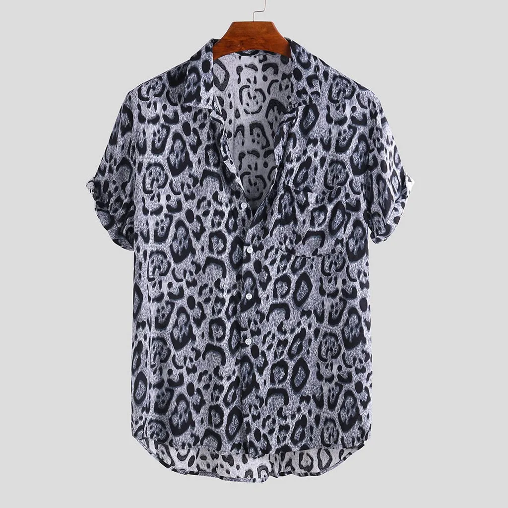 CONEED Mens Hawaiian Shirt Beach Summer Short Sleeve Shirt Men Brand Clothing Casual Loose Camisa Masculina Plus Size May30
CONEED Mens Hawaiian Shirt Beach Summer Short Sleeve Shirt Men Brand Clothing Casual Loose Camisa Masculina Plus Size May30