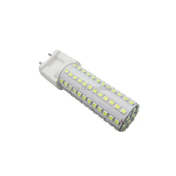 

AC85-265V 10W G12 108Leds SMD2835 Led Horizontal Insert Led Corn Bulb Lamp Lighting White 3000-3500K Warm White 6000-6500K