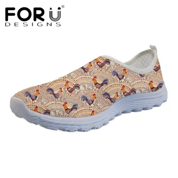 FORUDESIGNS Cute Adorable Chicken Flower Print Women Summer Flat Shoes Light Weight Mesh Sneakers for Ladies Beach Water Loafers
FORUDESIGNS Cute Adorable Chicken Flower Print Women Summer Flat Shoes Light Weight Mesh Sneakers for Ladies Beach Water Loafers