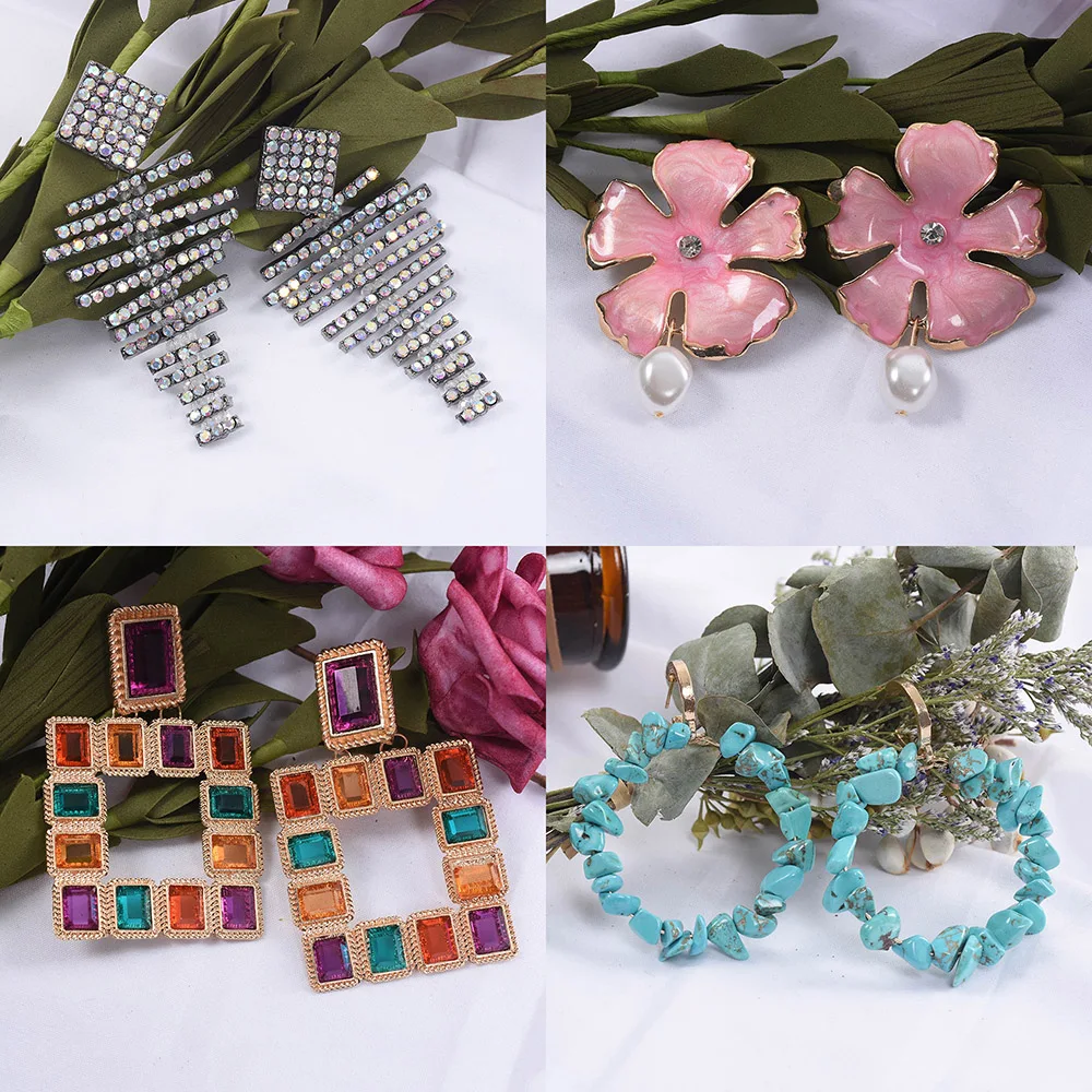 2019 Women Fashion ZA Drop Earrings Wedding Jewelry Animal Shaped Bohemian Colorful Crystal Statement Earrings Wholesale
2019 Women Fashion ZA Drop Earrings Wedding Jewelry Animal Shaped Bohemian Colorful Crystal Statement Earrings Wholesale