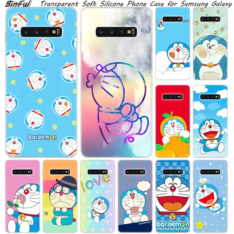Cute cartoon Doraemon Soft Silicone Case For Samsung Galaxy S10 S9 S8 Plus S7 Edge A6 A8 Plus A7 A9 2018 A5 2017 Fashion Cover 
Cute cartoon Doraemon Soft Silicone Case For Samsung Galaxy S10 S9 S8 Plus S7 Edge A6 A8 Plus A7 A9 2018 A5 2017 Fashion Cover