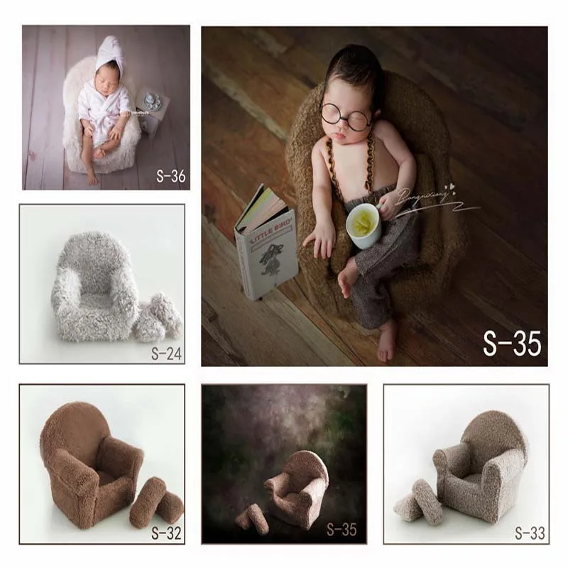 2 Size Newborn and 100 Days Baby Photography Props Posing Mini Sofa Photography Chair Infant Studio Shooting Props Multi Colors
2 Size Newborn and 100 Days Baby Photography Props Posing Mini Sofa Photography Chair Infant Studio Shooting Props Multi Colors