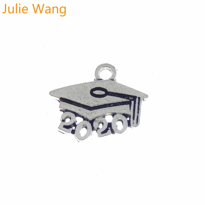 Julie Wang 50PCS Alloy Antique Silver Number 2020 Graduation Cap Diploma Charms For Pendant Necklace Jewelry Making Accessory
Julie Wang 50PCS Alloy Antique Silver Number 2020 Graduation Cap Diploma Charms For Pendant Necklace Jewelry Making Accessory