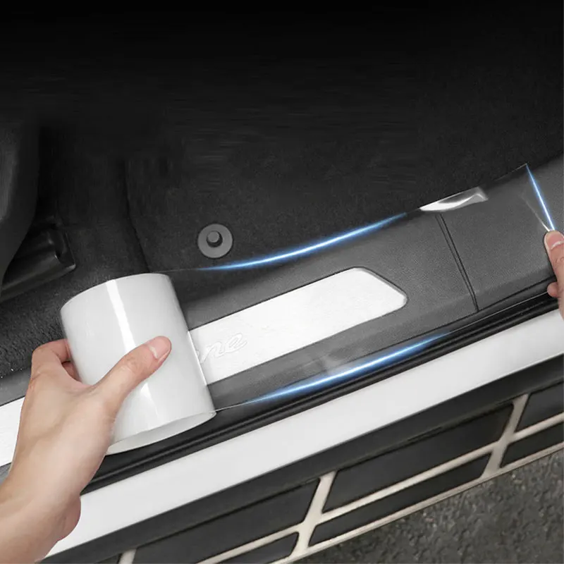 Universal Car Anti Collision Side Door Edge Guard Door Sill Scuff Plate Protection Sticker Strip Transparent door sill strip
Universal Car Anti Collision Side Door Edge Guard Door Sill Scuff Plate Protection Sticker Strip Transparent door sill strip