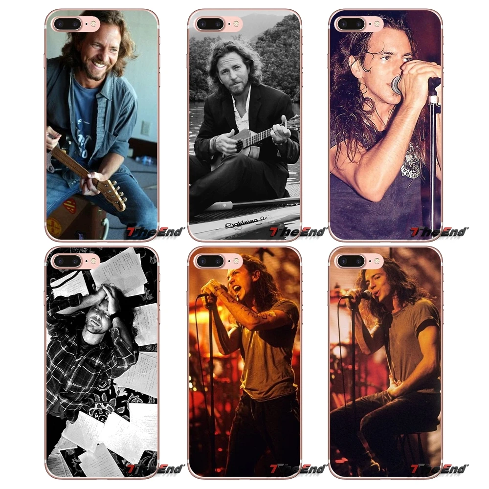 

Eddie Vedder Pearl Jam plays Music Case For iPhone X 4 4S 5 5S 5C SE 6 6S 7 8 Plus Samsung Galaxy J1 J3 J5 J7 A3 A5 2016 2017