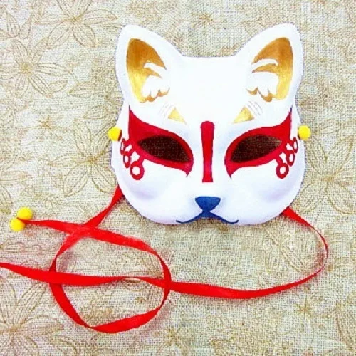 Half Face Japanese Style Hand-Painted Fox Mask Kitsune Mononoke Pattern Cosplay Masquerade for Party Halloween A1
Half Face Japanese Style Hand-Painted Fox Mask Kitsune Mononoke Pattern Cosplay Masquerade for Party Halloween A1