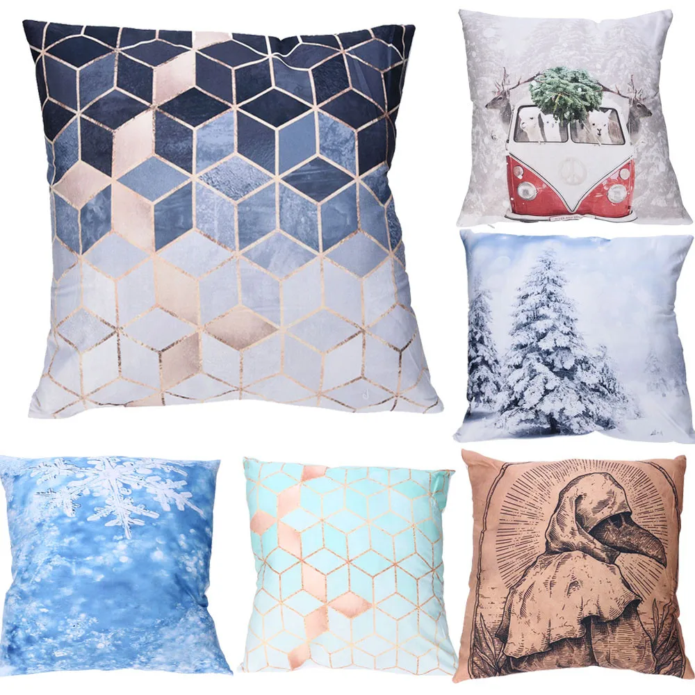 Exquisite Design Print Pillow Cases Polyester Non-Toxic Washable Square 45*45cm Hidden Zipper Closure #40310
Exquisite Design Print Pillow Cases Polyester Non-Toxic Washable Square 45*45cm Hidden Zipper Closure #40310