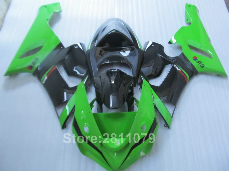 Bodywork fairing kit for Kawasaki Ninja ZX6R 05 06 green black fairings set ZX6R 2005 2006 KY28
Bodywork fairing kit for Kawasaki Ninja ZX6R 05 06 green black fairings set ZX6R 2005 2006 KY28