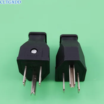 Black copper American Assembled industrial power adaptor plug 15A 125V US male and female Removable wiring plug socket convertor
Black copper American Assembled industrial power adaptor plug 15A 125V US male and female Removable wiring plug socket convertor
