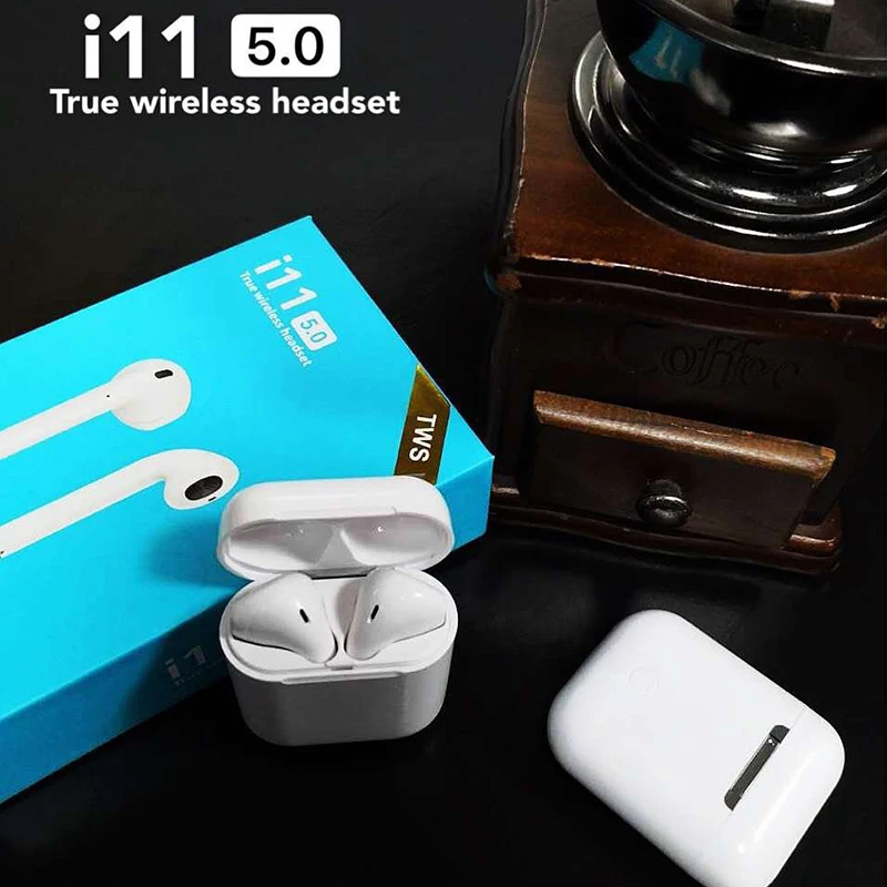 NEW i11 TWS wireless Earbuds 5.0 bluetooth Earphones True Mini Portable Earphone Micro Earpiece With Box Headset for Iphone 7
NEW i11 TWS wireless Earbuds 5.0 bluetooth Earphones True Mini Portable Earphone Micro Earpiece With Box Headset for Iphone 7