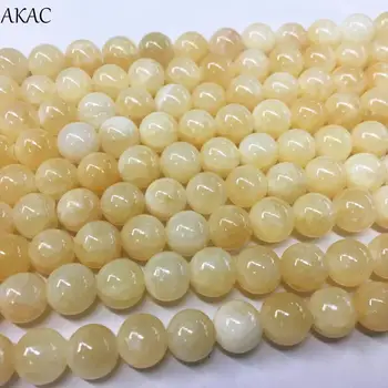 AKAC natural bee jade yellow honey jade loose beads 6/8/10mm for jewelry diy making wholesale gemstone beads
AKAC natural bee jade yellow honey jade loose beads 6/8/10mm for jewelry diy making wholesale gemstone beads